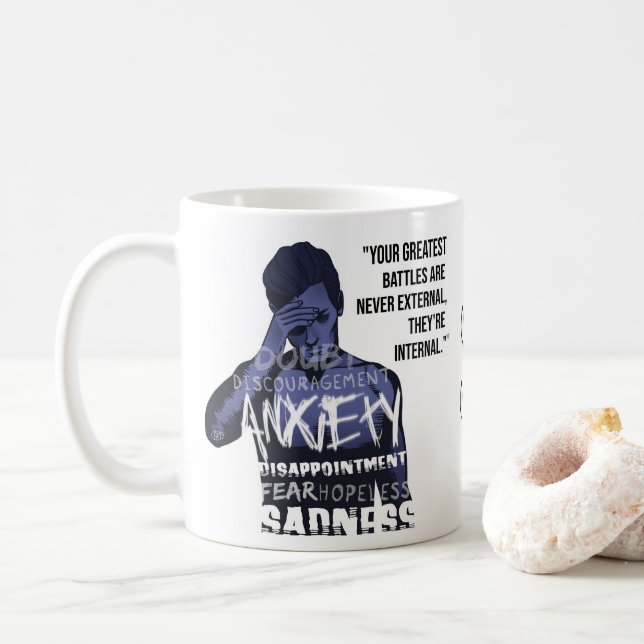"Battle" Coffee Mug (With Donut)