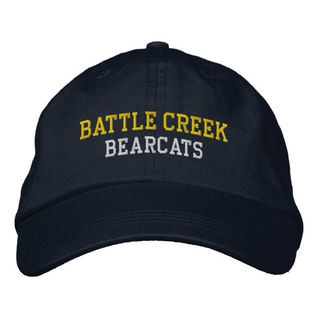 Battle Creek High School Embroidered Baseball Hat (Front)