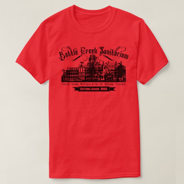 Battle Creek Sanitorium T-Shirt (Design Front)