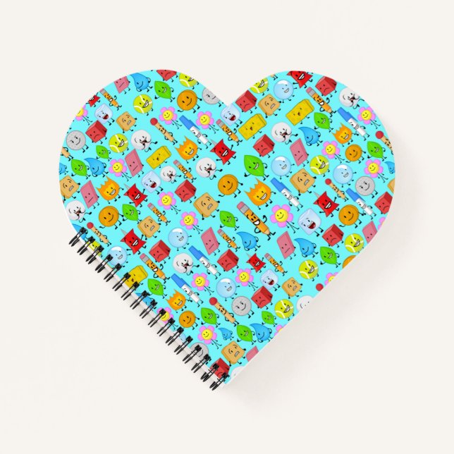 battle for dream island pattern notebook (Front)