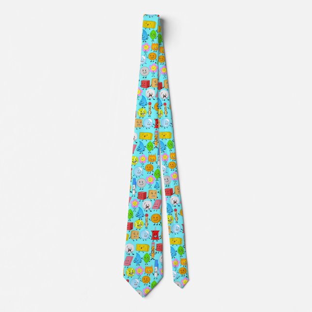 battle for dream island pattern tie (Front)