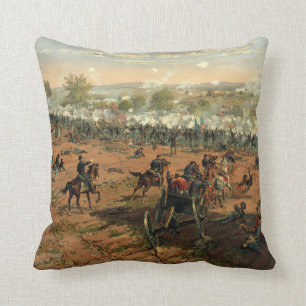 Battle Gettysburg Hancock at Gettysbug Thulstrup Cushion