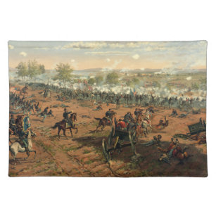 Battle Gettysburg Hancock at Gettysbug Thulstrup Placemat