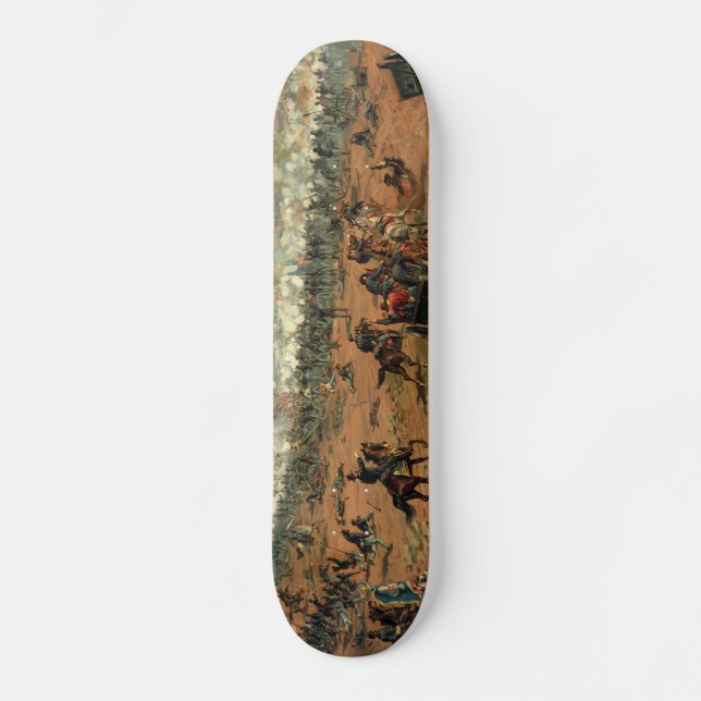 Battle Gettysburg Hancock at Gettysbug Thulstrup Skateboard (Front)