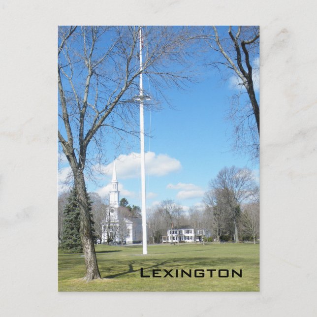 Battle Green Postcard (Front)