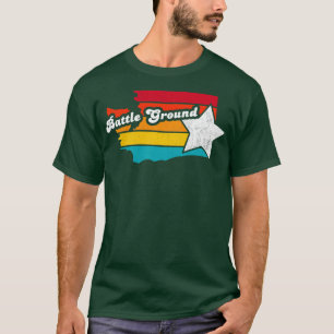 Battle Ground Washington Vintage Distressed Souven T-Shirt