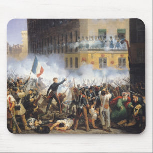 Battle in the rue de Rohan, 28th July 1830, 1831 Mouse Pad