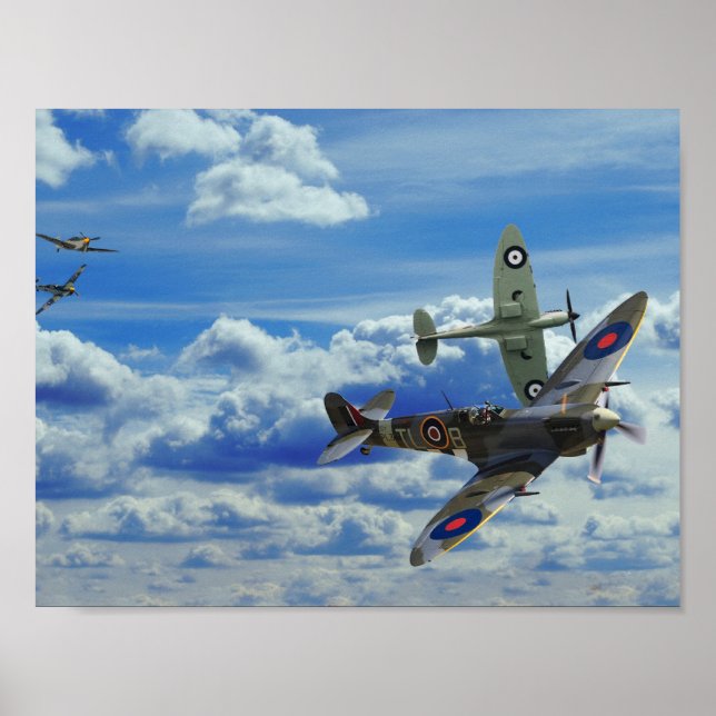 Battle in the Skies Poster (Front)