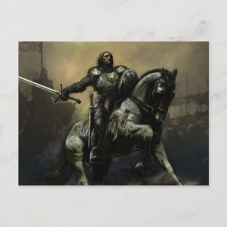 Battle Knight Postcard