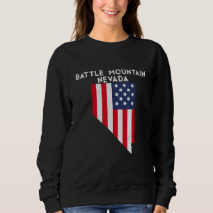 Battle Mountain Nevada USA State America Travel Ne Sweatshirt