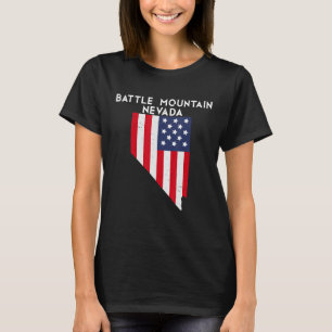 Battle Mountain Nevada USA State America Travel Ne T-Shirt