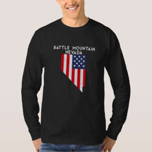 Battle Mountain Nevada USA State America Travel Ne T-Shirt