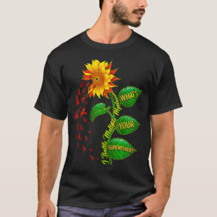 Battle multiple myeloma what's superpower warrior T-Shirt