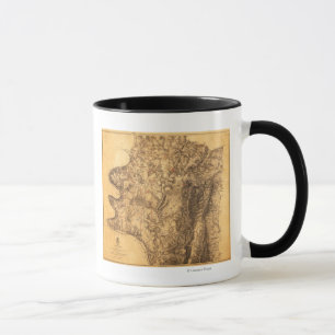 Battle of Antietam - Civil War Panoramic Map 6 Mug