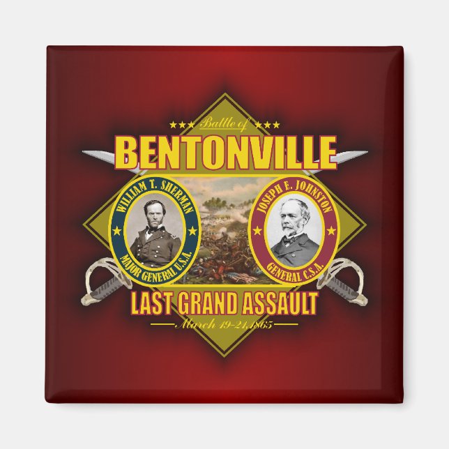 Battle of Bentonville Magnet (Front)