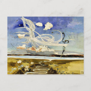 Battle of Britain, fine art painting by Paul Nash Postcard