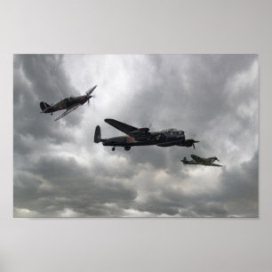 Battle of Britain Memorial Flight Poster