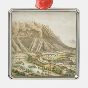 Battle of Buena Vista Metal Tree Decoration