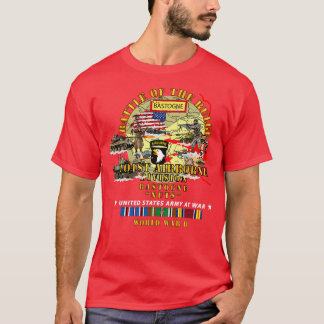 Battle of Bulge w Map w EUR SVC V1 T-Shirt