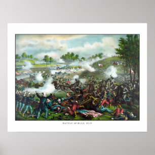 Battle Of Bull Run -- Civil War Poster