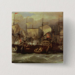 Battle of Cape St.Vincent 15 Cm Square Badge