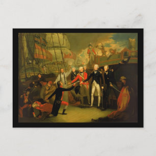 Battle of Cape St. Vincent Postcard
