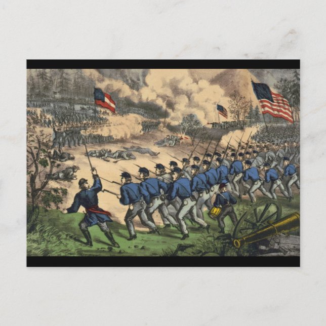 Battle of Cedar Mountain Postcard (Front)