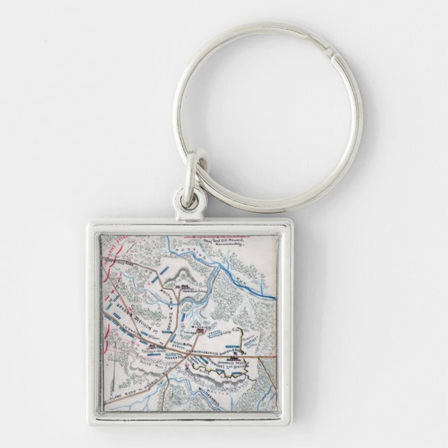 Battle of Chancellorsville 3 Key Ring (Front)