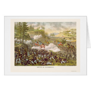 Battle of Chickamauga by Kurz and Allison 1863