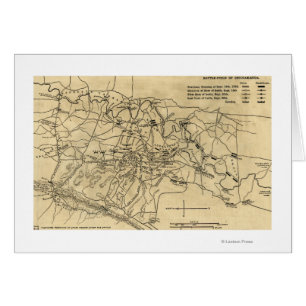 Battle of Chickamauga - Civil War Panoramic Map 2
