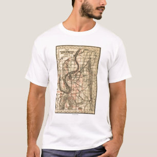 Battle of Chickamauga - Civil War Panoramic Map 3 T-Shirt