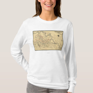Battle of Chickamauga - Civil War Panoramic Map T-Shirt