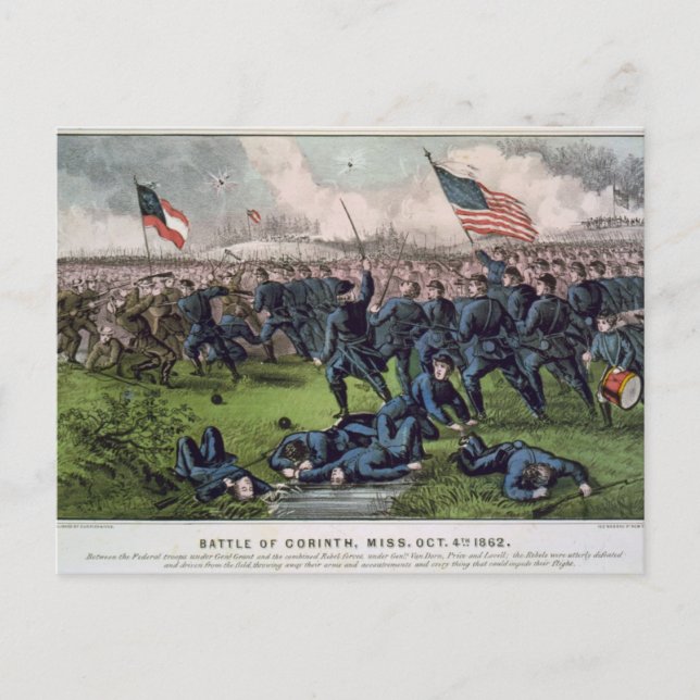 Battle of Corinth Postcard (Front)