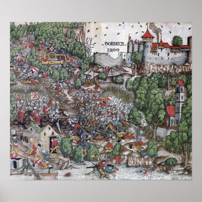Battle of Dornach, 1499 Poster (Front)