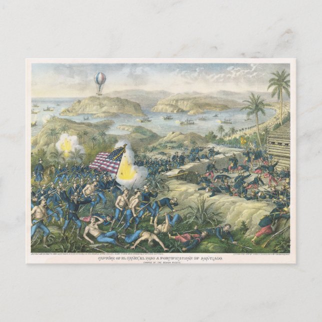 Battle of El Caney Postcard (Front)