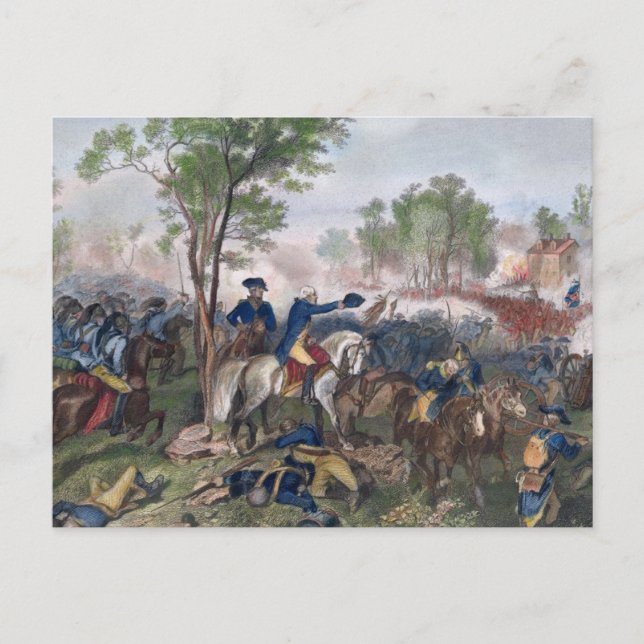 Battle of Eutaw Springs Postcard (Front)