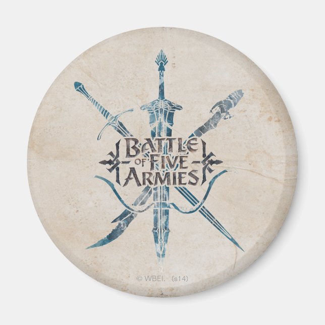 BATTLE OF FIVE ARMIES™ Logo Magnet (Front)