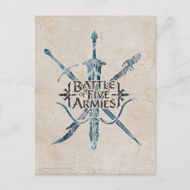 BATTLE OF FIVE ARMIES™ Logo Postcard (Front)
