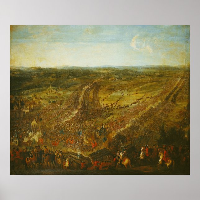 Battle of Fleurus, 1st July 1690 Poster (Front)