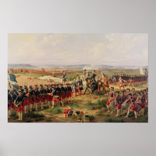 Battle of Fontenoy Poster (Front)