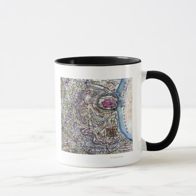 Battle of Fort Donelson - Civil War Panoramic Mug (Right)