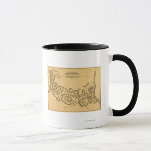 Battle of Fort Henry - Civil War Panoramic Map 2 Mug