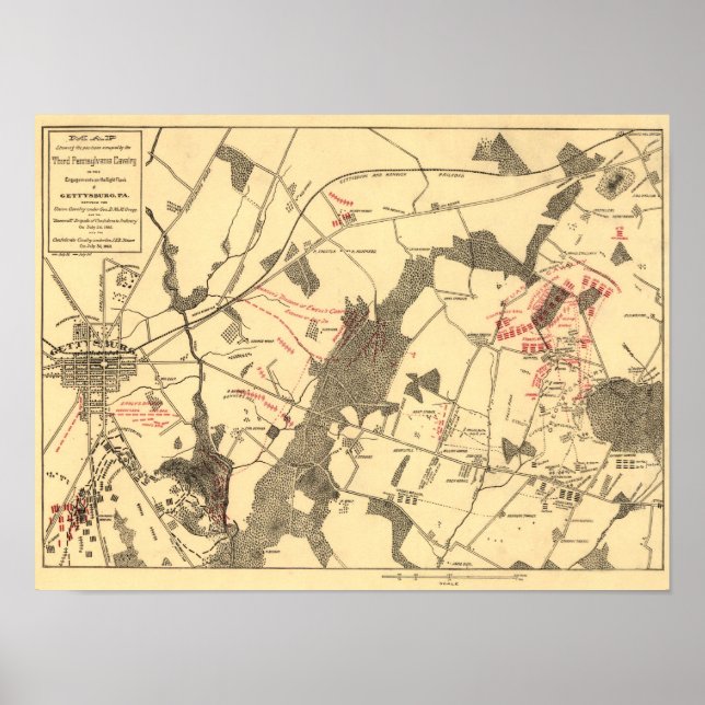 Battle of Gettysburg 11 Poster (Front)