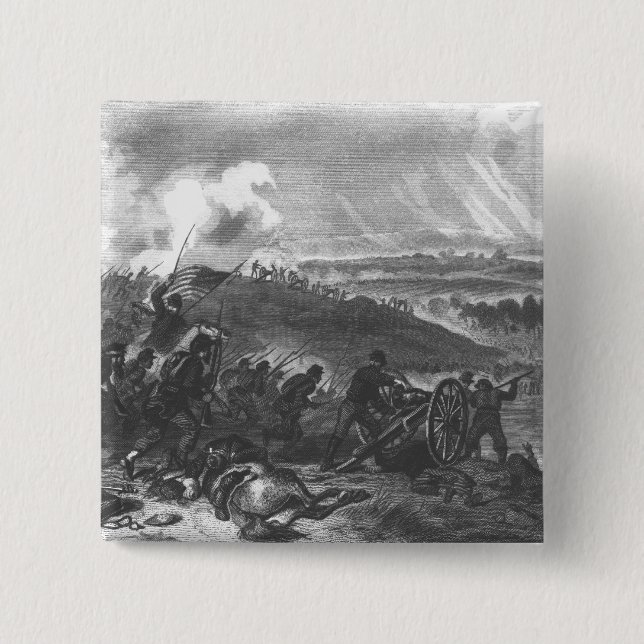 Battle of Gettysburg 15 Cm Square Badge (Front)