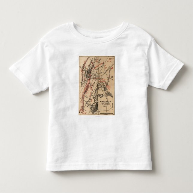 Battle of Gettysburg 2 Toddler T-Shirt (Front)