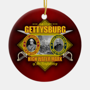 Battle of Gettysburg Ceramic Tree Decoration