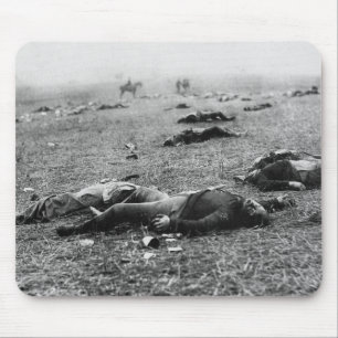 Battle of Gettysburg ~ Harvest of Death July 1863 Mouse Pad
