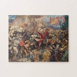 Battle of Grunwald (Mediaeval Military Scene) (War Jigsaw Puzzle