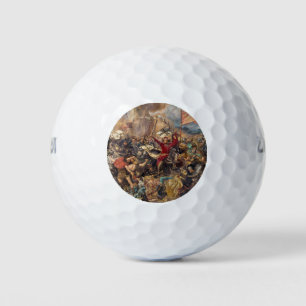 Battle of Grunwald (Medieval Military Scene) (War) Golf Balls