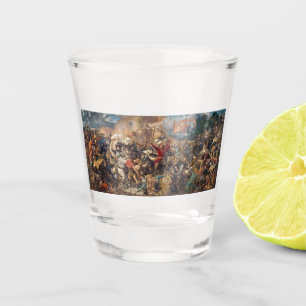 Battle of Grunwald (Medieval Military Scene) (War) Shot Glass